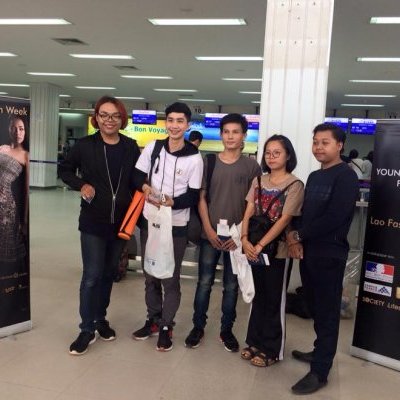 4 Lao Young Designers for 2 months training in Bangkok